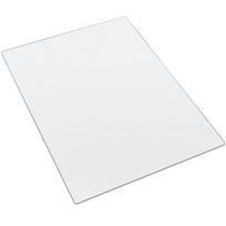 Permatomas kilimėlis biuro kėdei, 765 x 1215 mm, grindų apsauga