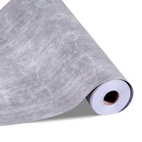 Nulupami ir klijuojami viniliniai tapetai, 40 cm x 15 m, vandeniui atsparūs, tamsiai pilki