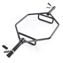 Trap bar hex štanga 50 mm, 360 kg, juoda, jėgos treniruotėms
