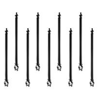 Grandinės tvoros prailginimai, 9 vnt., cinkuoti 695 mm, U formos laikiklis