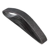 Šlifavimo juostos 50x1066 mm, silikoninis karbidas, 6 vnt., įvairus grūdėtumas
