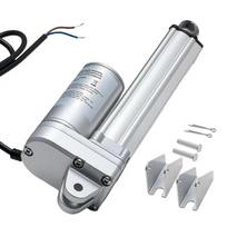 12 V IP65 linijinė pavara 101,6 mm eiga 3000 N 5 mm/s