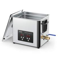 10 L ultragarsinis valiklis nerūdijančio plieno, 180 W, skaitmeninis ekranas