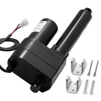 12 V linijinis pavaros mechanizmas, 150 mm, 9000 N, IP65, 5 mm/s, pramoninėms mašinoms