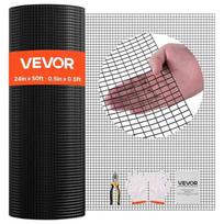 Vinilu dengtas cinkuotas vielos tvoros audinys 61x15,2 m, 1/2 colio