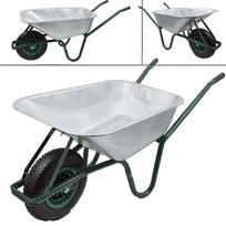 Sodo karutis 100 L talpos iš PVC, iki 250 kg., sidabrinis/juoda