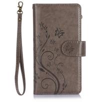 WEFOR for Samsung Galaxy A57 A37 A56 A36 5G A17 A26 A16 A07 A06 Wallet Case, 6 Card Slots/Zipper Pocket, Detachable Wrist Strap For Galaxy A36 5G pilka spalva