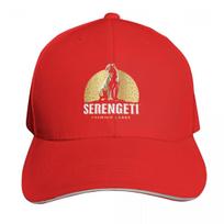 Serengeti Beer Baseball Cap Funny hats Trucker Cap Thermal Visor Cosplay Unisexs Baseball Womens red