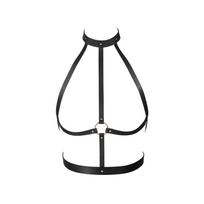 Bijoux BDSM H Formos diržai Black