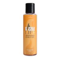 Valgomasis stimuliuojantis šildantis gelis sviesto ir romo skonis 125 ml