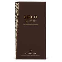 Lelo - HEX prezervatyvai Respect XL 12 vnt