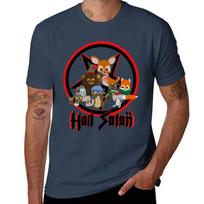 South Park - Woodland Critter Christmas - Hail Satan T-Shirt Short sleeve tee plain men clothings S