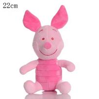 Mielas animacinis meškiukas asiliukas Tiggeris paršelis kiaulė pliušinė lėlė patogi skudurinė lėlė sėdintis mažas tigriukas vaikiškas žaislas pink