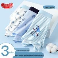 Langsha Boys' 7A Antibacterial Cotton Briefs 170