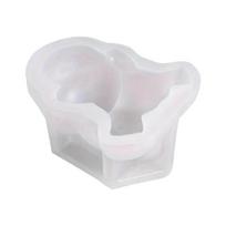 Efficient Dinosaur Shape Silicone Baking Molds Easy Releases Kids Party DIY Dessert Cake Decorating Essential 1 white