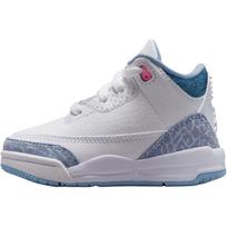 Air Jordan 3 Retro TD 'White Cobalt Bliss' Baby Shoes HQ0782-101 27