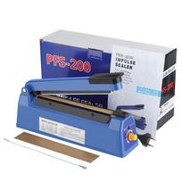 Sealing Machine Electric Heat Sealer Hand Press Vacuum Food Plastic Bag Bobo Ballons Impulse Fast Heat Sealer Packaging Machine gray