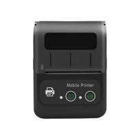 1 Set Mini Thermal Printer No Ink Required Large-capacity Battery Rechargeable Stable Signal Quick Printing High-Speed Mini Bluetooth-compatible CN Plug