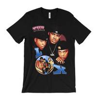 The Lox T shirt - The Score - Sheek Louch, Styles P and Jadakiss, 2000s, 90s XS brown