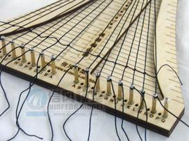 Ancient Ship Model Building Tool Rope Ladder Weaver Braide Knotte Rope Ladder Combo Sailboat Ancillary Tools English Manuals beige