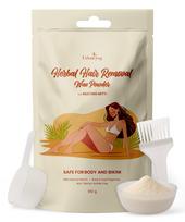 Urban Yog Herbal Hair Removal Wax Powder for Women (100 g) | Safe for Hand, Legs, Body & Bikini | Multani Mitti & Natural Starch Wax Powder | Bariu beige
