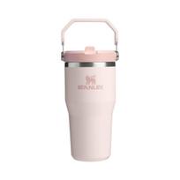 Stanley The IceFlow Flip Straw 2.0 Tumbler 591ml Rose Quartz ONE SIZE įvairiaspalvis