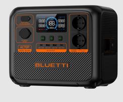 BLUETTI AC70P energijos stotelė 1000W 864Wh LiFePO4
