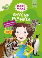 Kakė Makė. Gyvūnų planeta. Lavinamosios užduotys - Živilė Kalasauskaitė