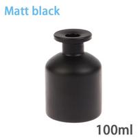 100 ml Kvepalų Tušti Buteliukai Gali Naudoti Rotango Lazdeles Oro Valymo Aromato Difuzoriaus Rinkinys Eterinių Aliejų Buteliukai Kambariui Biurui Matt black black