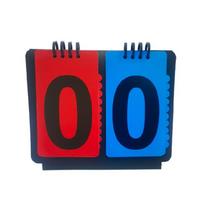 Tabletops Flip Scoreboard Score Keepers for Basketball Volleyballs Table Tennis blue
