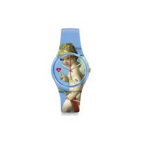 SWATCH Unisex Blue Watch GZ414 GZ414 Blue gray