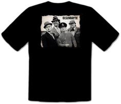Olsen Gang Egon Benny Kjeld Börge Yvonne Black 100% Cotton T-shirt Mens Tees Top -552- L gray