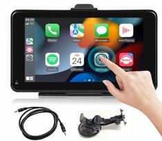 7 colių automobilio radijas su CarPlay, Android Auto ir MirrorLink