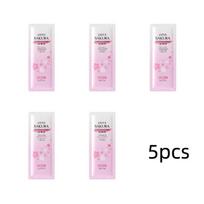 LAIKOU Sakura Scrub 3g Cleansing Exfoliating Skin Care Travel Size 5pcs white