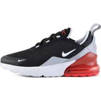 Nike Air Max 270 Running Shoes Black Red Children Aged 3 7 Years Old AO2372-013 3Y