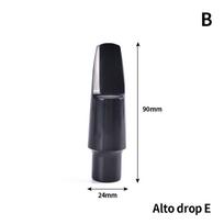 Profesionalus Sopraninis/Tenorinis /Altinis Saksofonas ABS Plastikinis Pūstukas Juodas C black