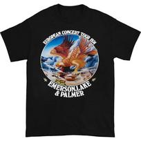 Emerson Lake Palmer European Concert Tour 1974 T-shirt L
