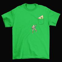 Legend of Zelda 'Link Climbing' T-Shirt Unisex Breath of the Wild Nintendo New M green