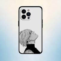 AAA Tokyo Ghoul Kaneki Ken Phone Case For iPhone 17,16,15,14,13,12,11 Plus,Pro Max,XS,Soft Silicone Black Cover iPhone16 white