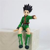 12.5cm Hunter x Hunter Gon Freecss Anime Figure Zoldyck Action Figure Figurine Model Car Ornaments Playthings Present beige