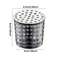 50-100mm Lietaus latako apsaugos Sietelis Nerūdijančio plieno latako apsauga Apsauga Latako apsauga nuo lapų Drenažo dangtis gray