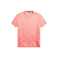 Polo Ralph Lauren Logo Embroidered Round Neck Short Sleeve T-Shirt Men Tops Pink 710740727-033