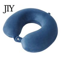 Versatile Travel And Home Pillow Memory Foam Neck Pillow, U Shaped Headrest for Airplane Car, Soft Support Office Nap, Removable Washable Cover Smooth beige