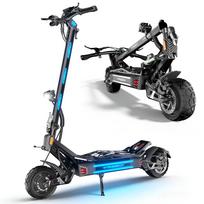FREEBOY H16 11  Elektrinis paspirtukas Galingas variklis 3000W*2 Baterija 60V30AH Hidrauliniai stabdžiai Aukštos kokybės E-paspirtukas FREEBOY H16 juoda