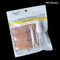 Nematomas vokų lipdukas Nėriniuoti vokų pakėlimo lipdukai Dvigubo voko lipdukas Klijai Lipdukai Akių lipdukai Įrankiai Dydis M/L/XL M5PCS white