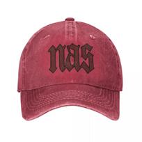 Nas Illmatic Logo Merch Unisex Baseball Caps Cool Rapper Distressed Cotton Hats Cap Vintage Outdoor Activities Dad Hat