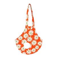 Adjustable Strap Chicken Carrier Sling Bag Breathable Soft Lining Hen Holder Bag Easy Clean Poultry Transport Handbag Travel white