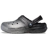 Crocs Classic Clog Paplūdimio šlepetės Moteriškos Juodos Sidabrinės 205842-067 36-37 black