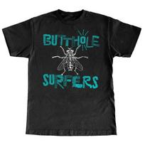 Butthole Surfers Juodi Klasikiniai Marškinėliai Vyriški Unisex XXL black