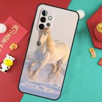 Horses Running Case For Samsung Galaxy A56 A36 A26 A16 A06 A13 A33 A53 A15 A35 A55 A34 A54 A12 A32 A52 A17 Samsung A13 4G white